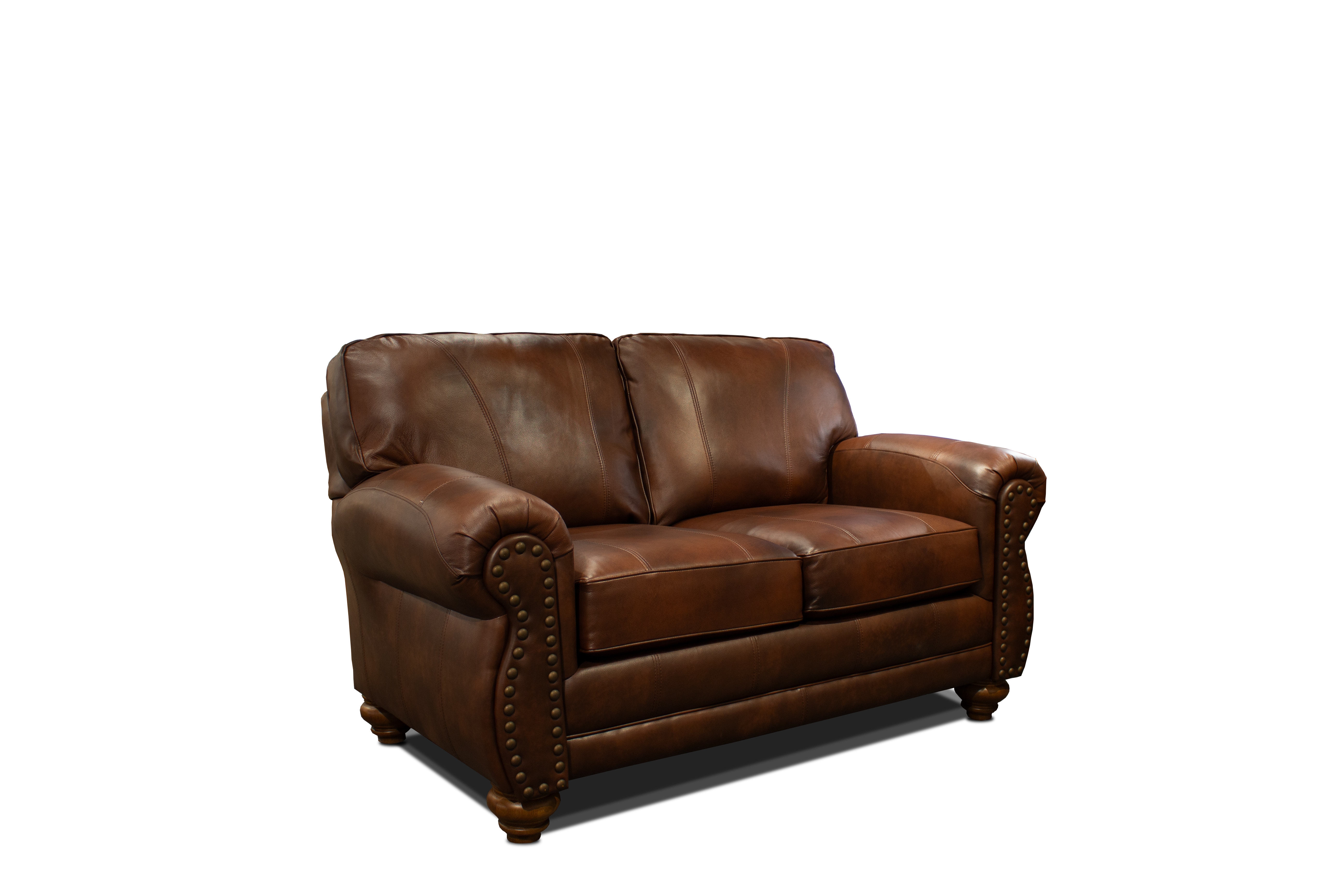 Noble Leather Sofa and Loveseat